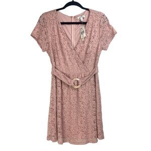 New Speechless Rose Lace A-line Dress Size Large